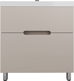 Style Line Тумба с раковиной Матис 80 крем – фотография-1